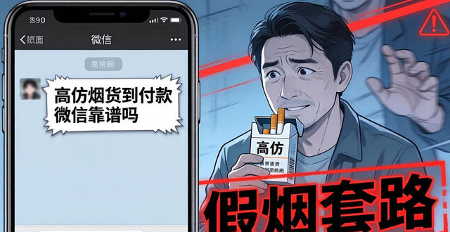高仿烟货到付款微信靠谱吗 揭秘微信卖假烟套路避免上当