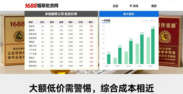 1688烟草批发网可靠吗？真实进货经历告诉你靠不靠谱