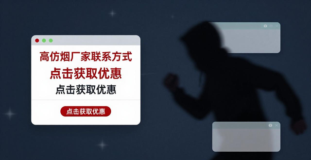 高仿烟厂家联系方式都是假的！揭秘黑窝点危害与法律风险